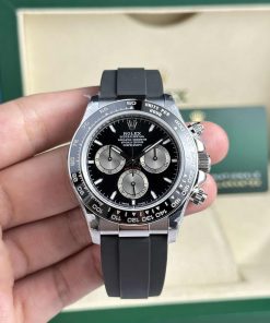 Rolex Daytona 126519LN-0002 Bright Black & Steel Luminous Dial 142g Super Clone 40mm