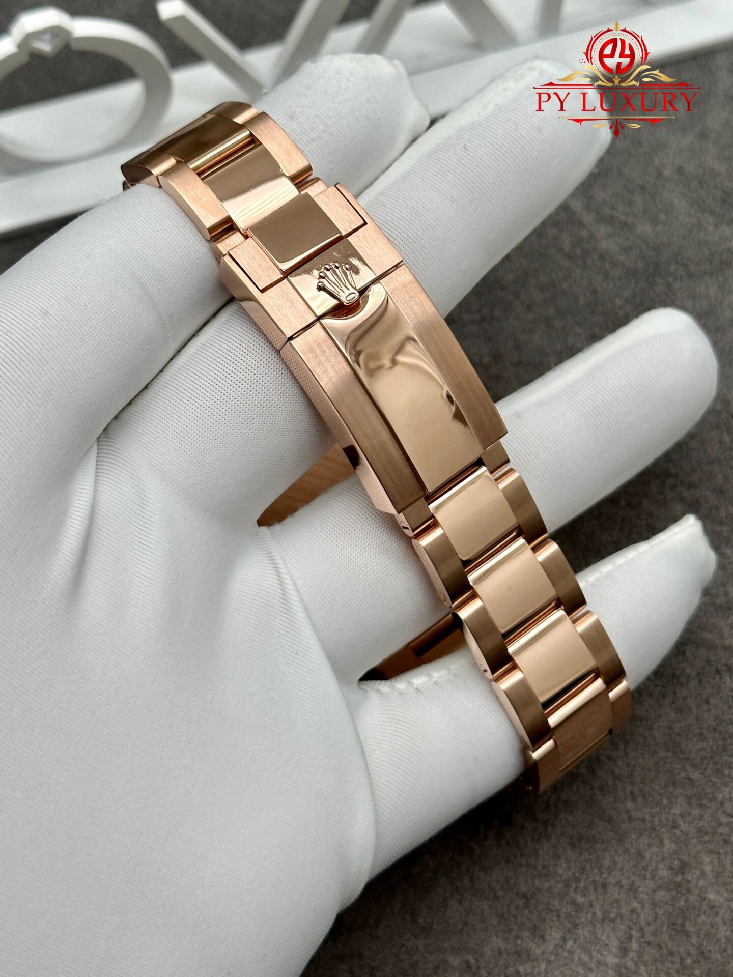 Rolex Daytona 116505-0017 CNC 1:1 Custom Made 18K Solid Gold CVD Diamonds 40mm - Image 7