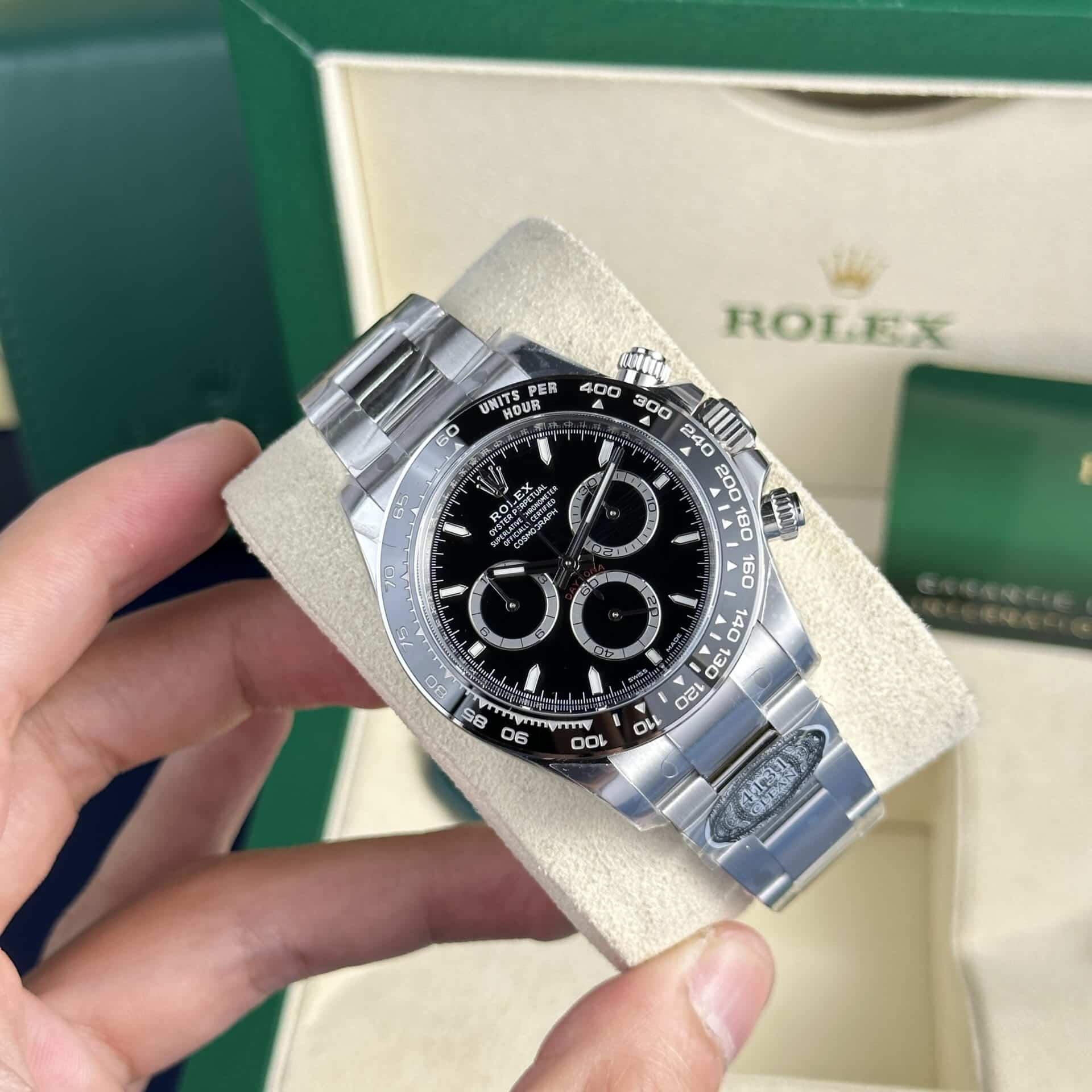 Rolex Daytona Godzilla 126500LN Black Dial Super Clone Clean Factory 40mm