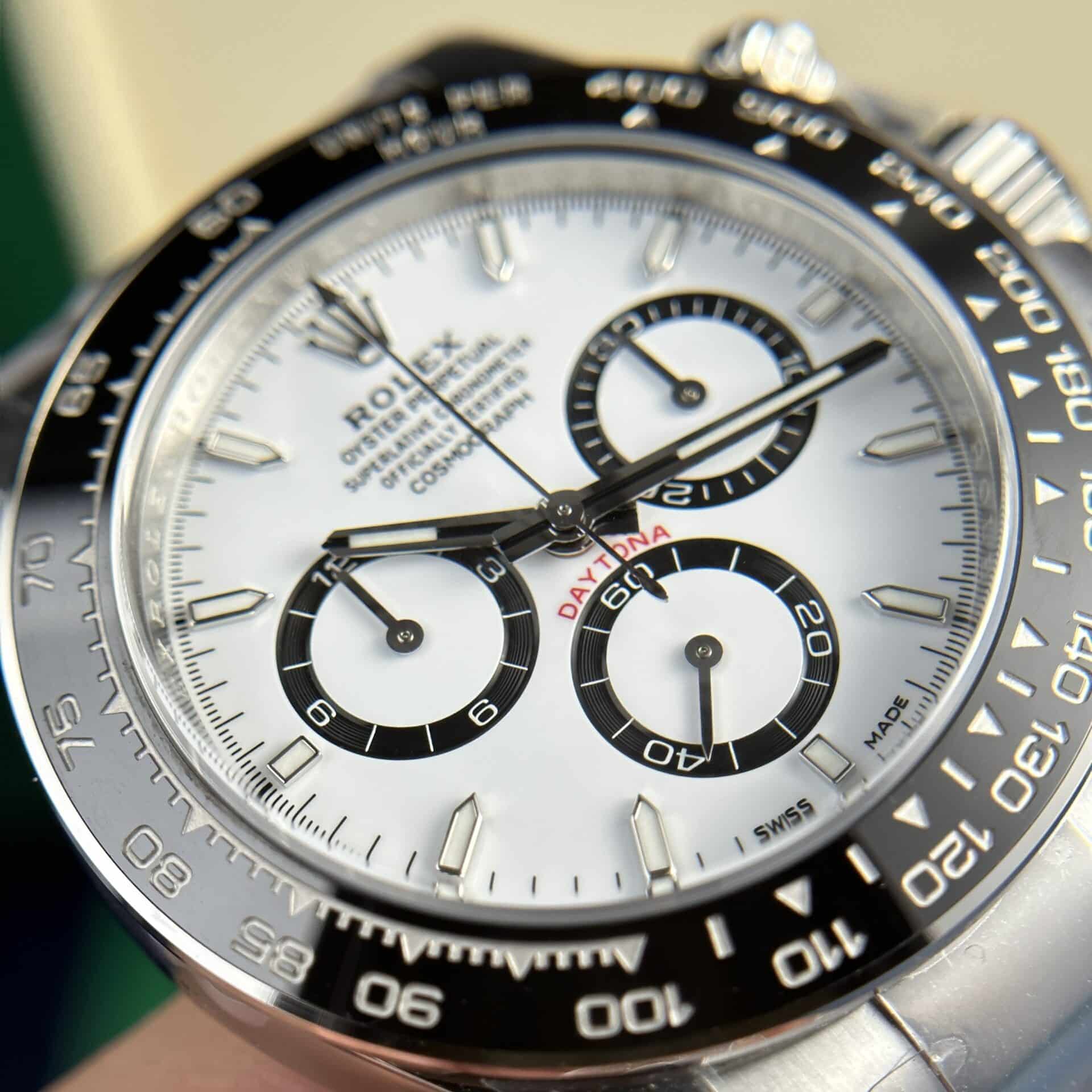 Rolex Daytona Panda 126500LN White Dial Super Clone Clean Factory 40mm - Image 5