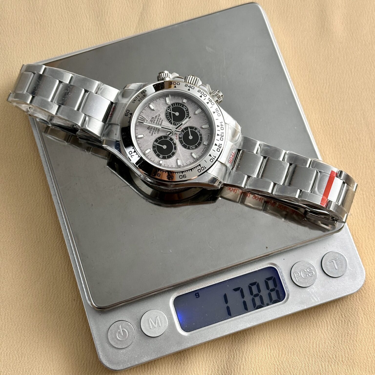 Rolex Daytona 116509 Meteorite Index Dial Gain Weight Top Quality Replica QF 40mm - Image 2