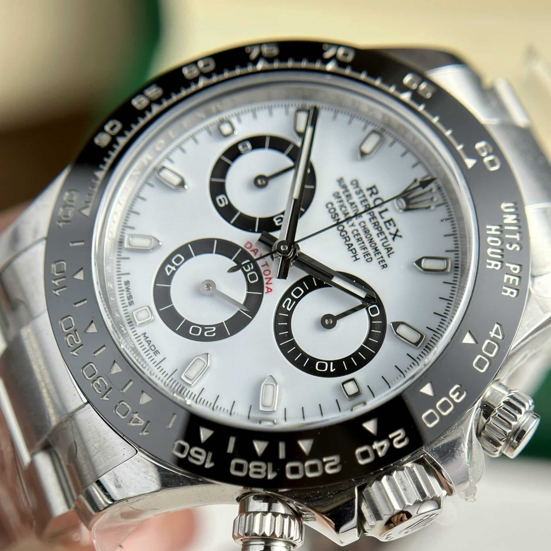 Rolex Daytona 116500LN Panda White Dial Best Replica Clean Factory 40mm - Image 5