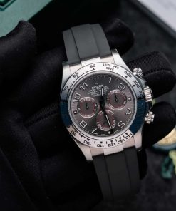 Rolex Daytona 116519 Grey Arabic Dial Oysterflex Super Clone 40mm