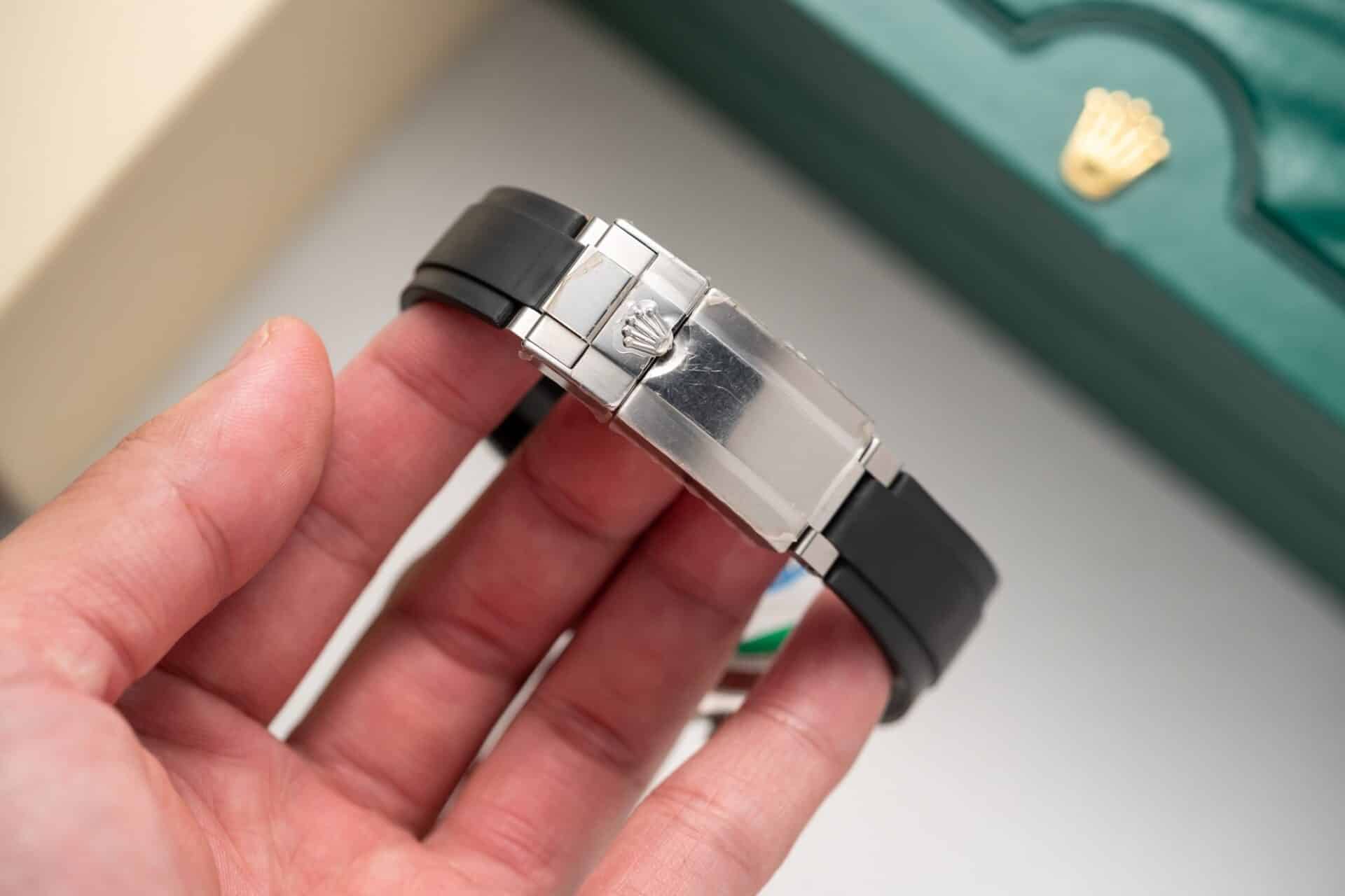 Rolex Daytona Godzilla Black Diamond Dial Oysterflex 1:1 Replica Clean Factory 40mm - Image 8