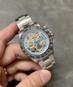 Rolex Daytona Artisans De Genève Montoya Skeleton Dial Carbon Bezel Best Replica Sonic Factory 40mm
