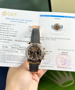 Rolex Daytona 116515LN-0041 Chocolate Dial 18K Gold Wrapped Best Replica 40mm