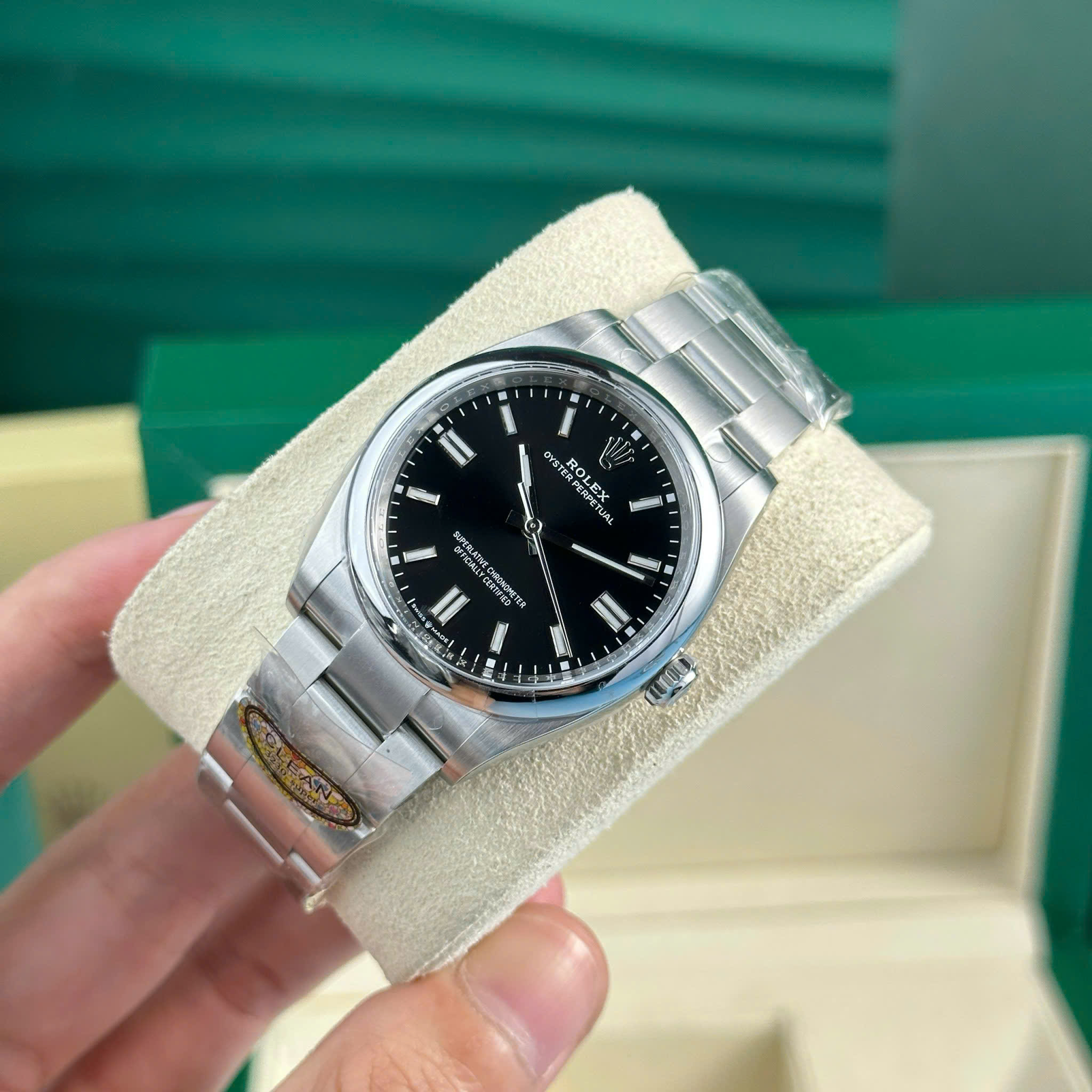 Rolex Oyster Perpetual 126000 Black Dial 1:1 Super Clone Clean Factory 36mm - Image 2