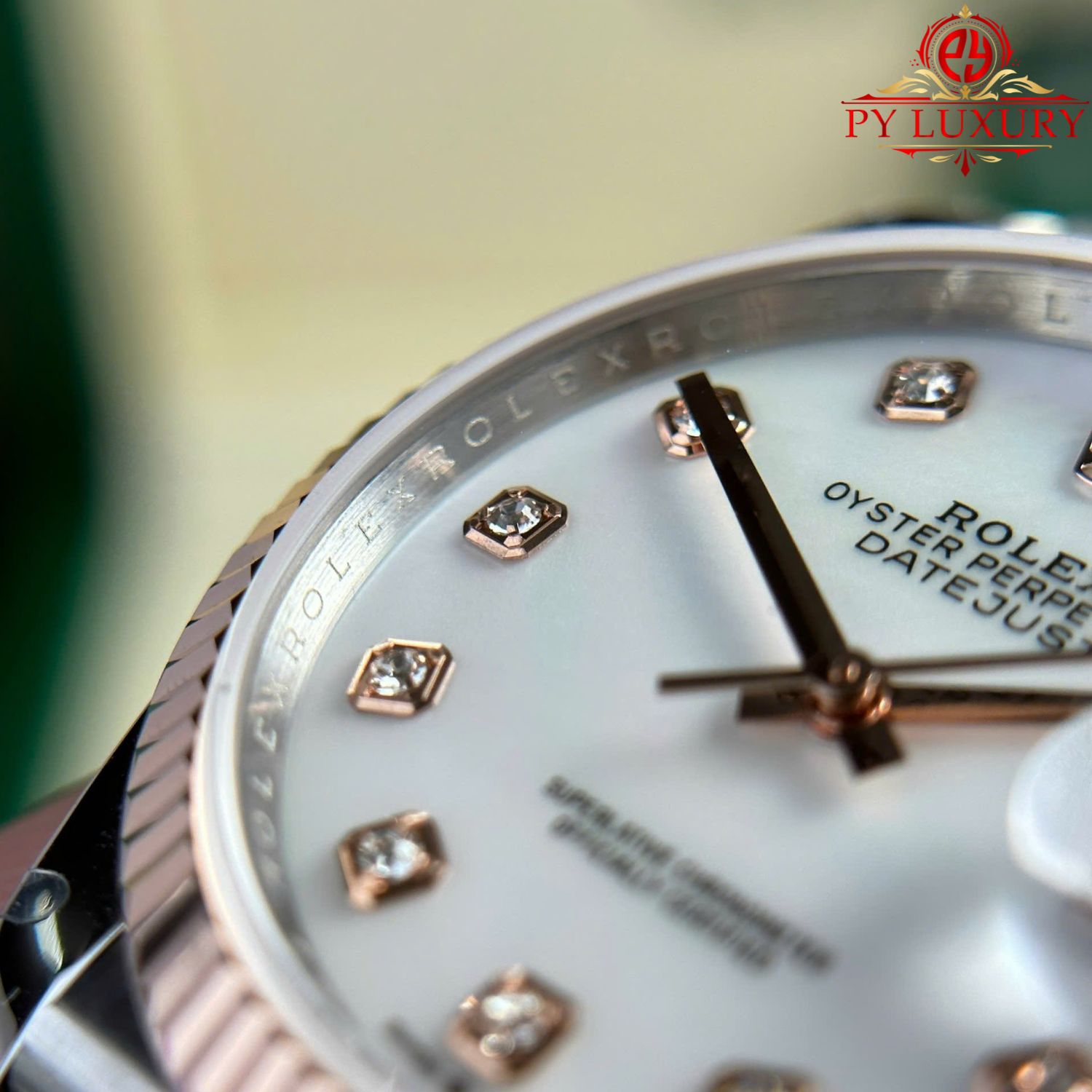 Rolex Datejust 126231-0021 Two Tone MOP Dial 10K Gold Wrapped Best Replica 36mm - Image 6