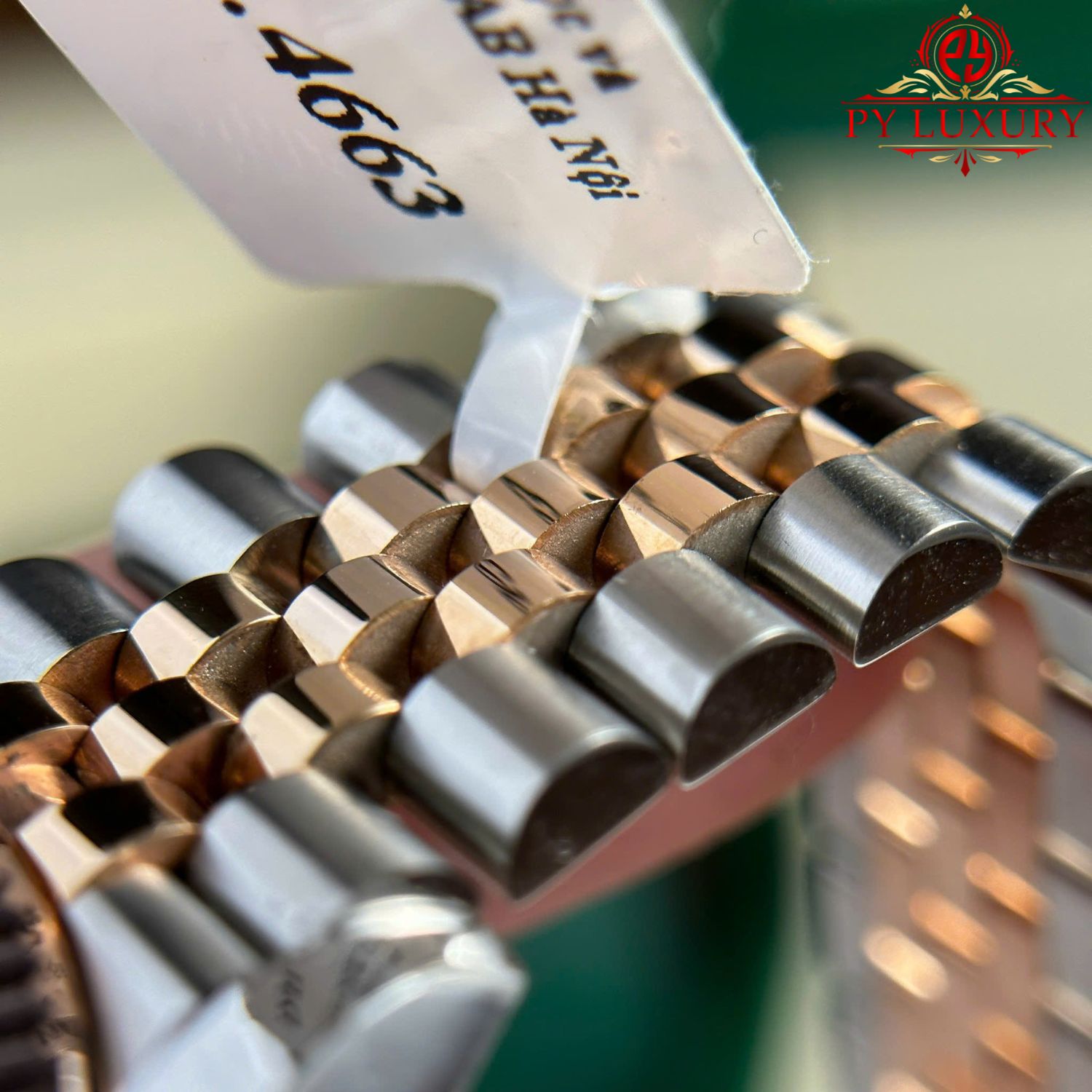 Rolex Datejust 126231-0021 Two Tone MOP Dial 10K Gold Wrapped Best Replica 36mm - Image 9