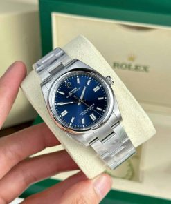 Rolex Oyster Perpetual 126000 Blue Dial 1:1 Replica Clean Factory 36mm