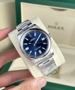 Rolex Oyster Perpetual 41 124300-0003 Blue Dial Top Quality Replica Clean Factory