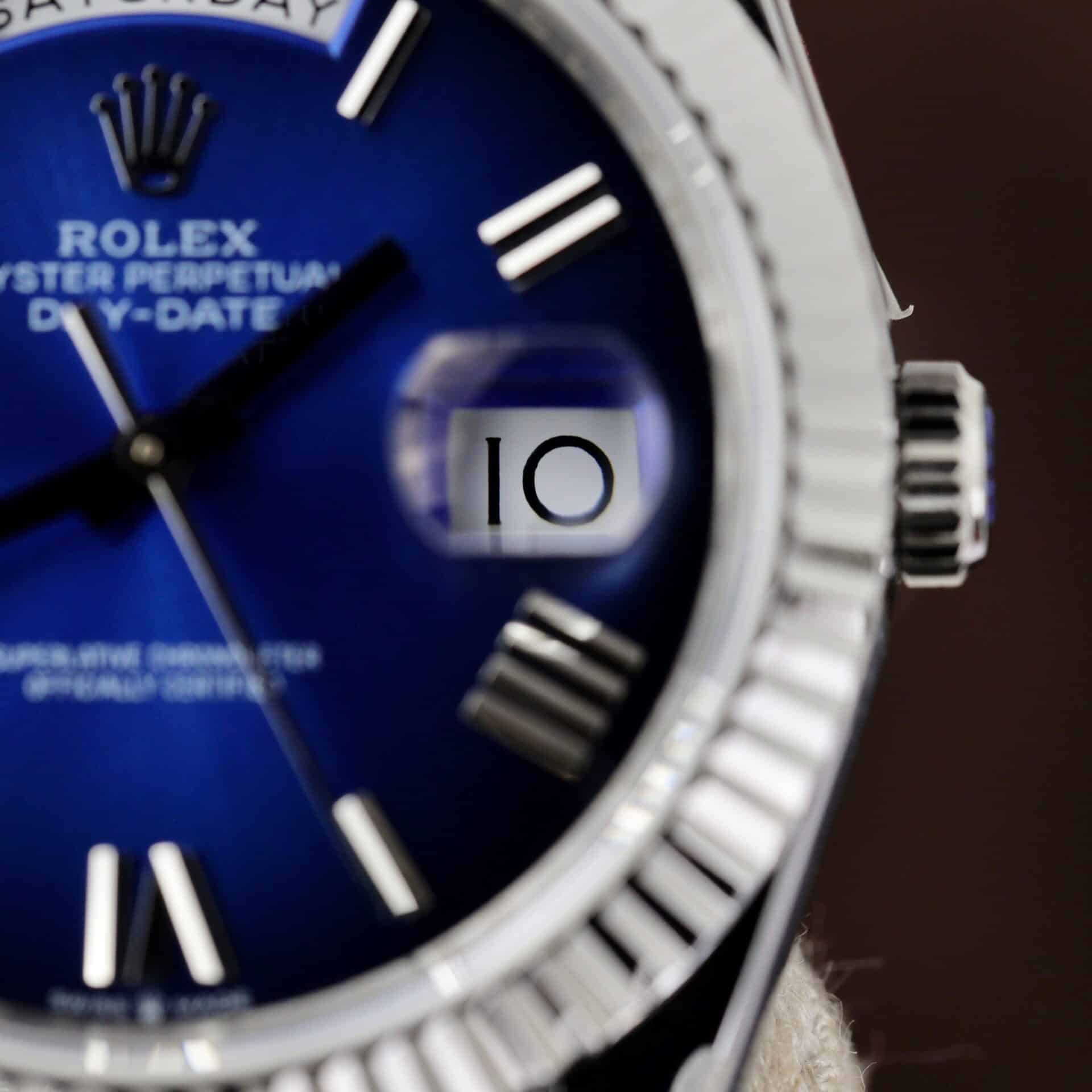 Rolex Day-Date 228236 Blue Ombré Dial 185g Best Replica Super Clone 40mm - Image 6