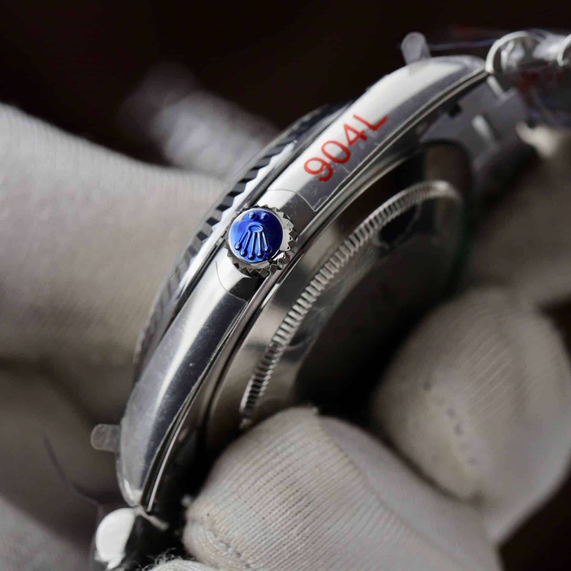 Rolex Day-Date 228239 Silver Baguette Dial 177g Best Replica V3 GMF 40mm - Image 8