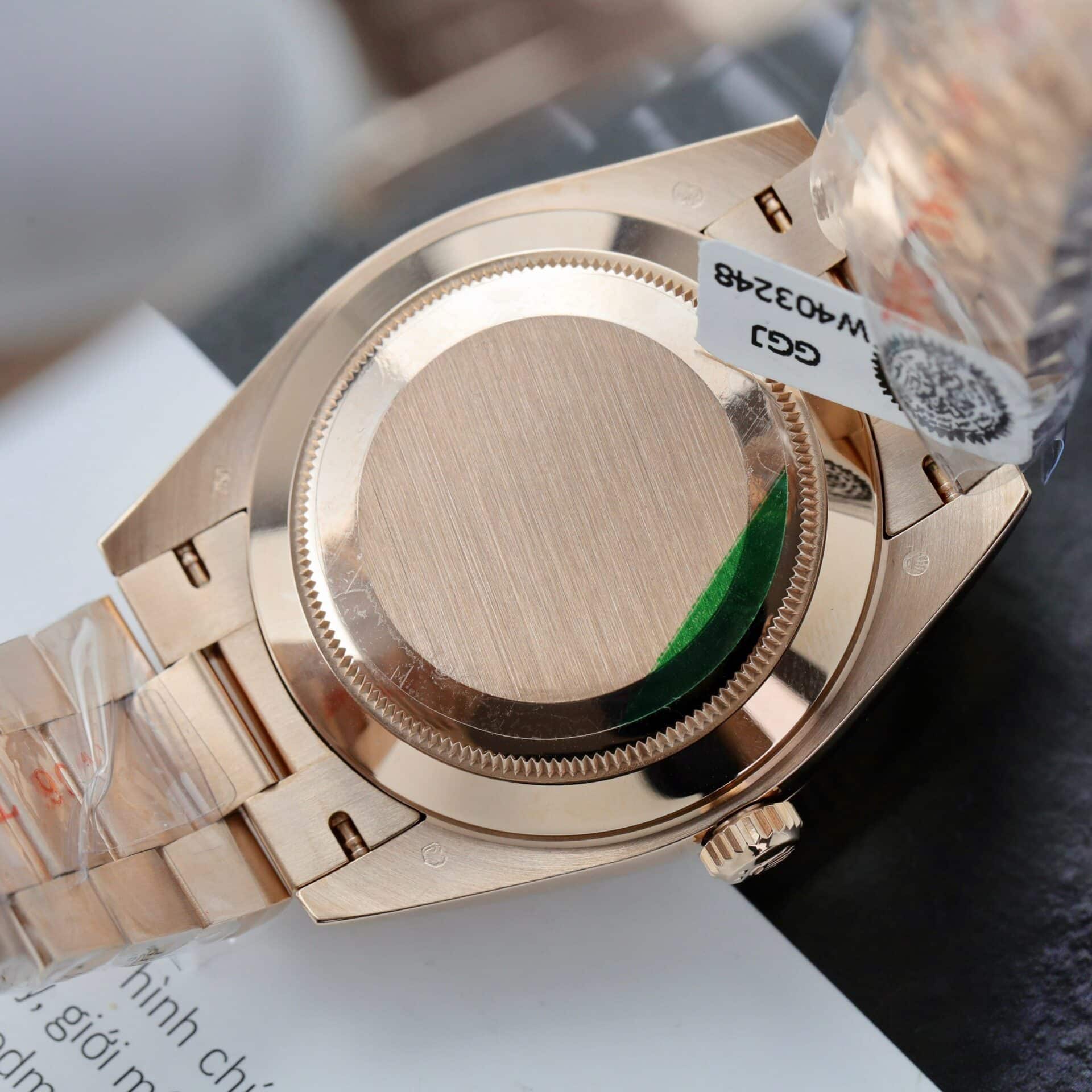 Rolex Day-Date 228235 Eisenkiesel Dial 18K Yellow Gold Wrapped 176g GMF V3 Super Clone 40mm - Image 9