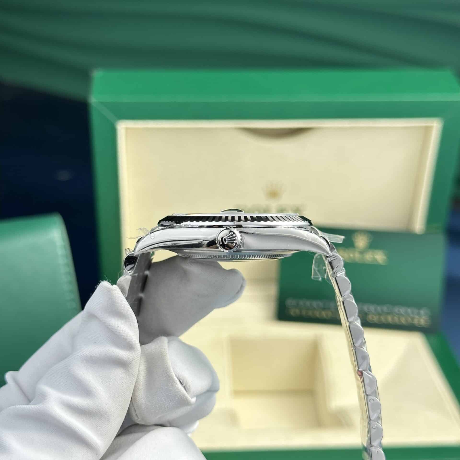 Rolex Datejust 126334 White Luminous Dial Jubilee Best Quality Replica VSF 41mm - Image 5