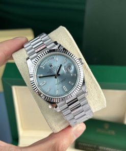 Rolex Day-Date 228236-0006 Ice Blue Diamond Dial 177g GMF V3 Best Replica 40mm