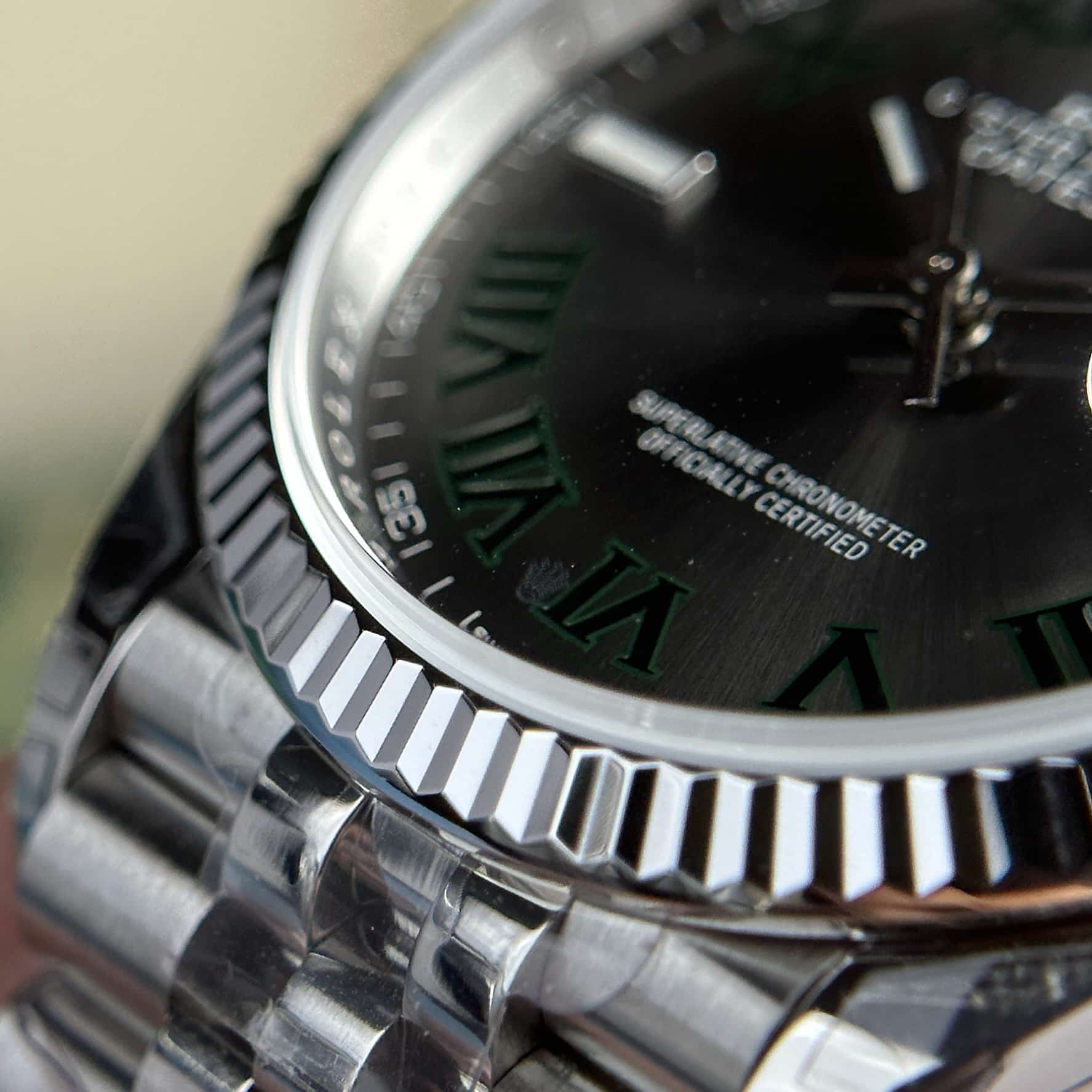 Rolex Datejust 36 126234 Wimbledon Dial Jubilee Super Clone VS Factory - Image 6
