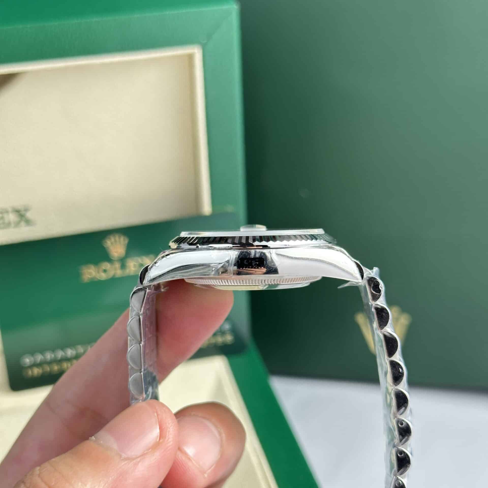 Rolex Datejust 36 126234 Wimbledon Dial Jubilee Super Clone VS Factory - Image 8