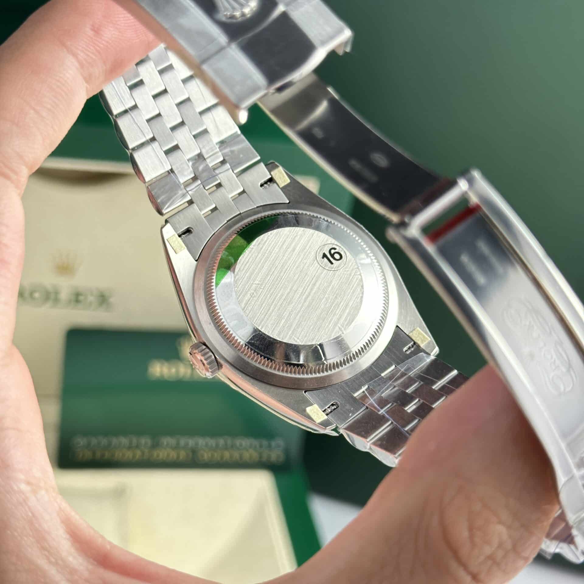 Rolex Datejust 36 126234 Wimbledon Dial Jubilee Super Clone VS Factory - Image 9