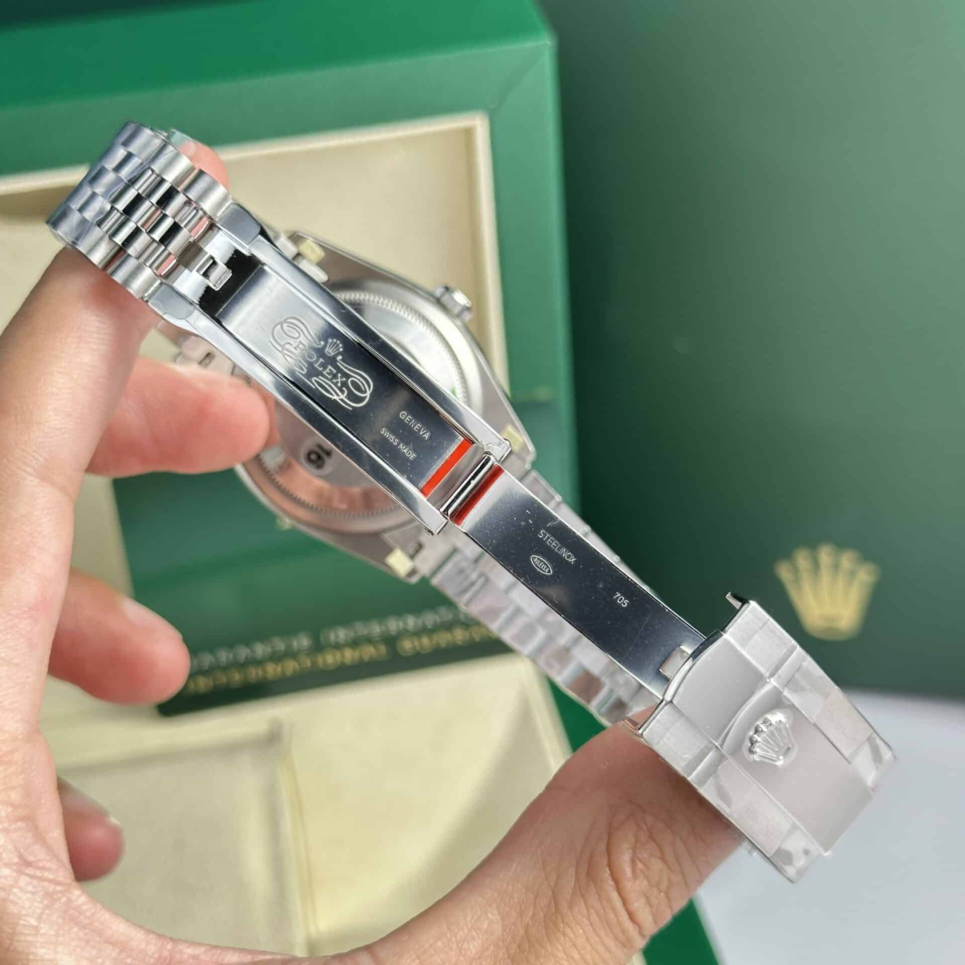 Rolex Datejust 36 126234 Wimbledon Dial Jubilee Super Clone VS Factory - Image 10