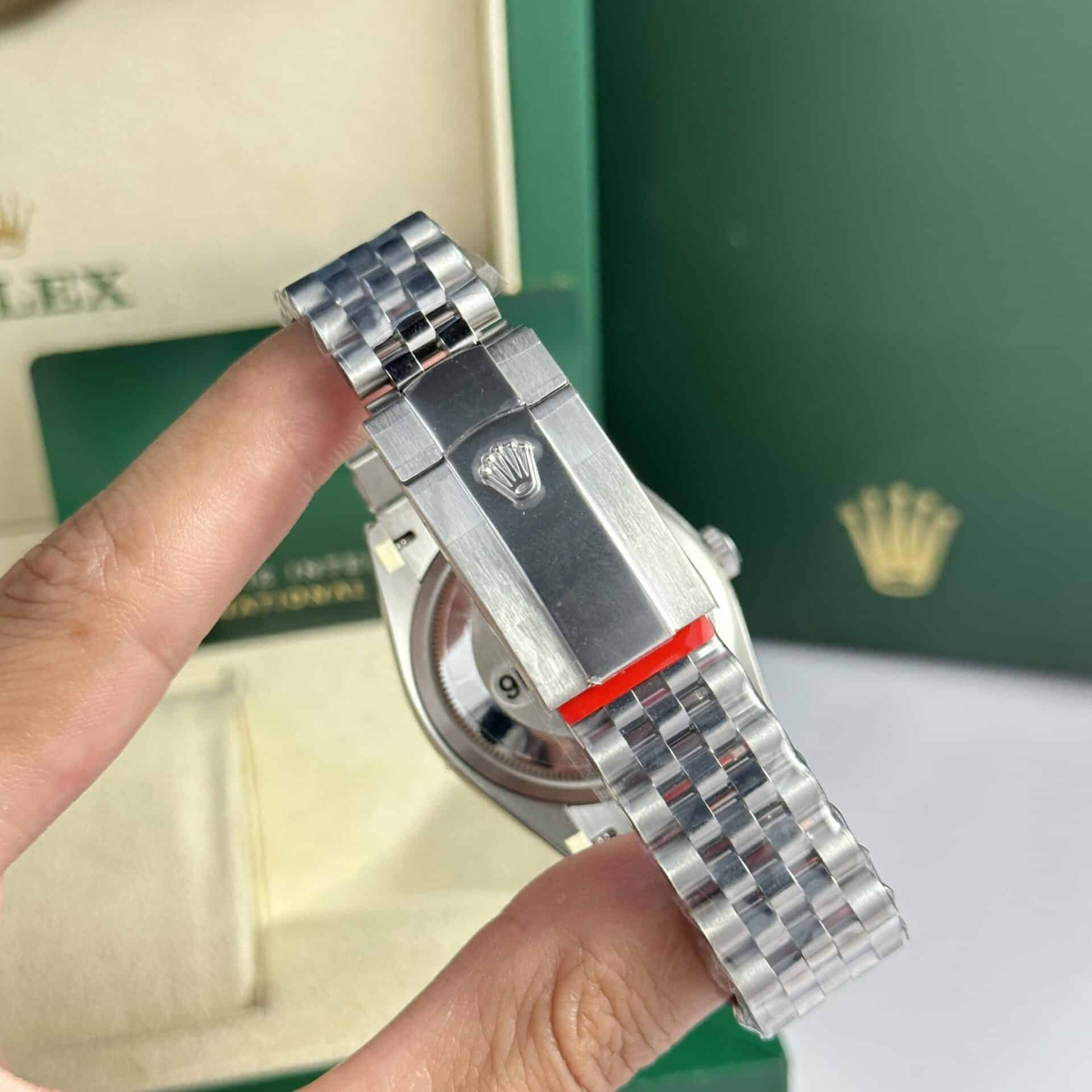 Rolex Datejust 36 126234 Wimbledon Dial Jubilee Super Clone VS Factory - Image 11