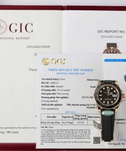 Rolex Yacht-Master 126655 Black Dial 18K Rose Gold Wrapped 1:1 Replica 40mm