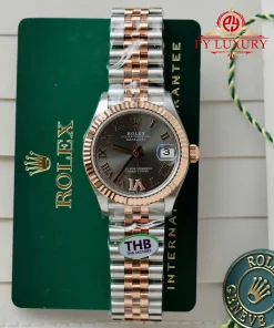 Rolex Datejust 278271 Two Tone Rose Gold Slate Diamond-set Dial Jubilee Bracelet 1:1 Best Replica THB 31mm