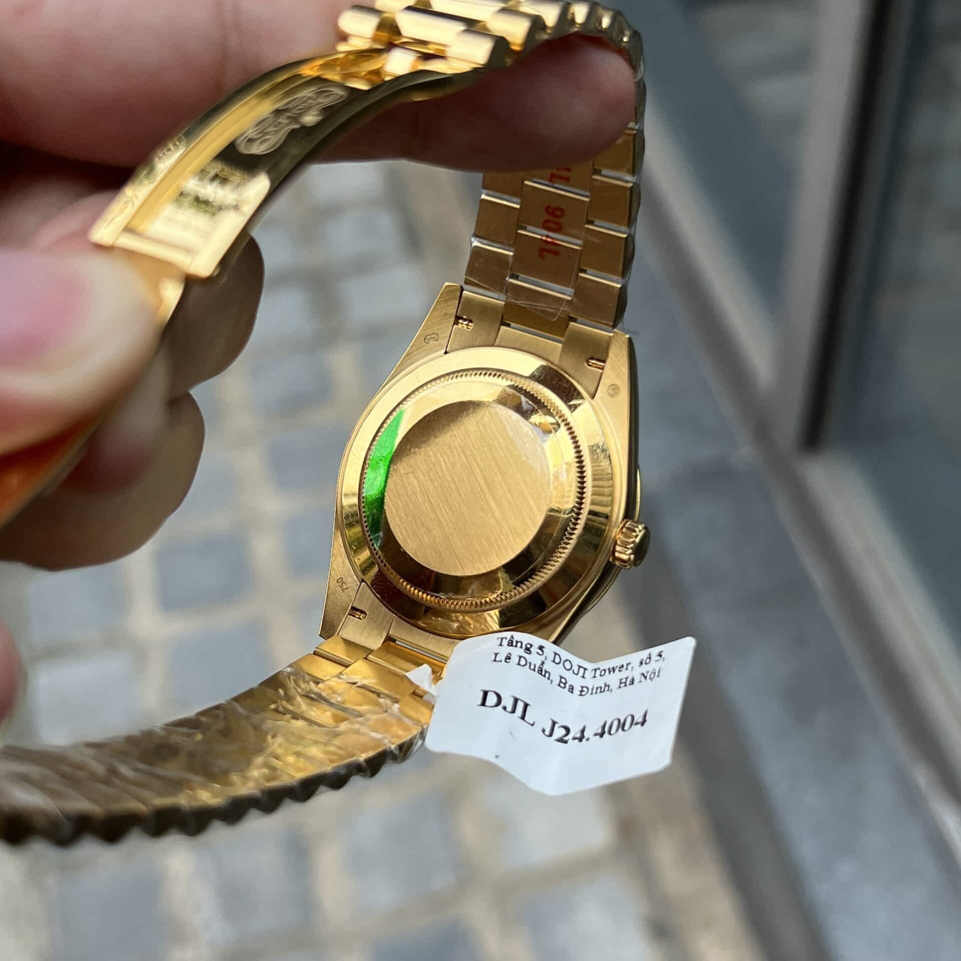 Rolex Day-Date 228238 Champagne Roman Dial 18K Gold Wrapped 175g GMF 40mm - Image 5