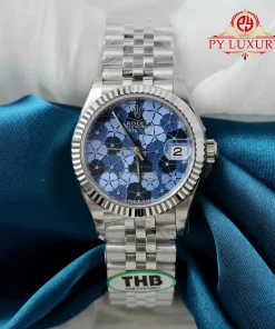 Rolex Datejust 278274 Blue Floral-Motif Dial Jubilee Bracelet 1:1 Best Replica THB 31mm