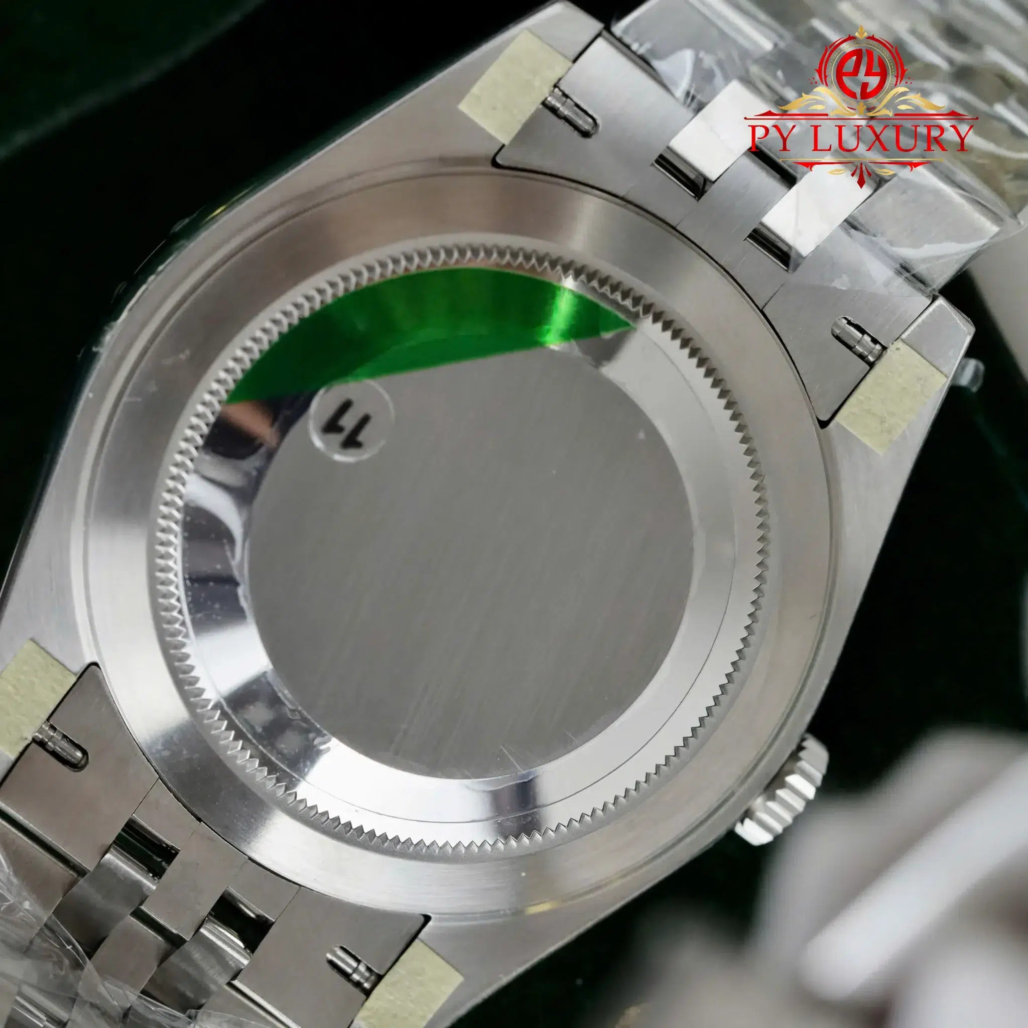Rolex Datejust 126300 Mint Green Dial Smooth Bezel Jubilee Bracelet Best Replica VSF 41mm - Image 9