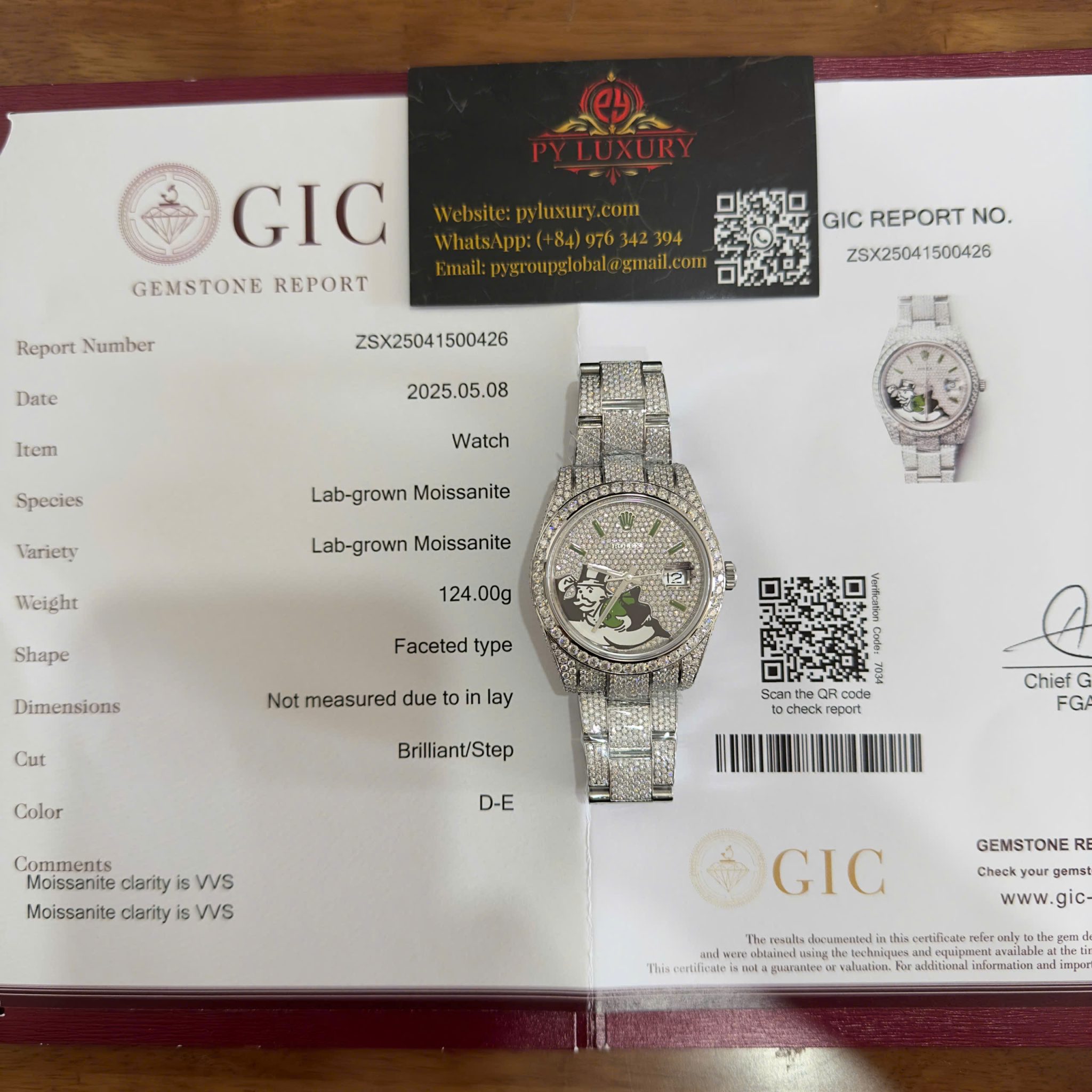 Rolex Datejust 126300 Bust Down Iced Out Moisssanite Diamonds Monopoly Dial Best Replica 41mm