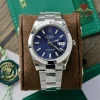 Rolex Datejust 126300 Blue Dial Smooth Bezel Oyster Bracelet 1:1 Best Replica VSF 41mm