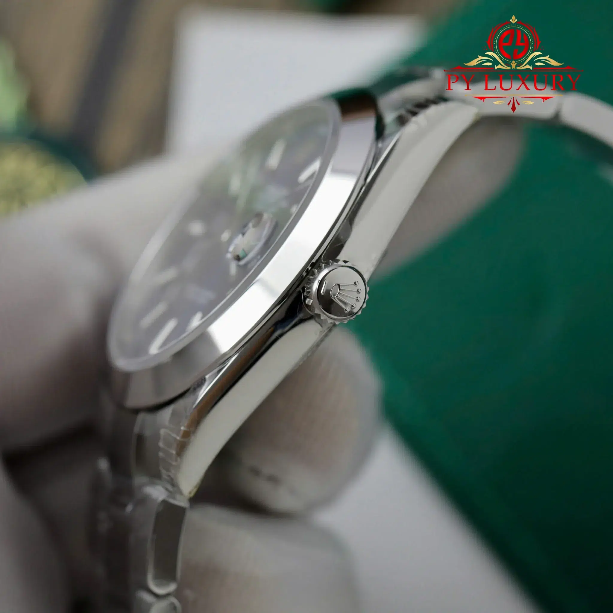 Rolex Datejust 126300 Blue Dial Smooth Bezel Oyster Bracelet 1:1 Best Replica VSF 41mm - Image 6