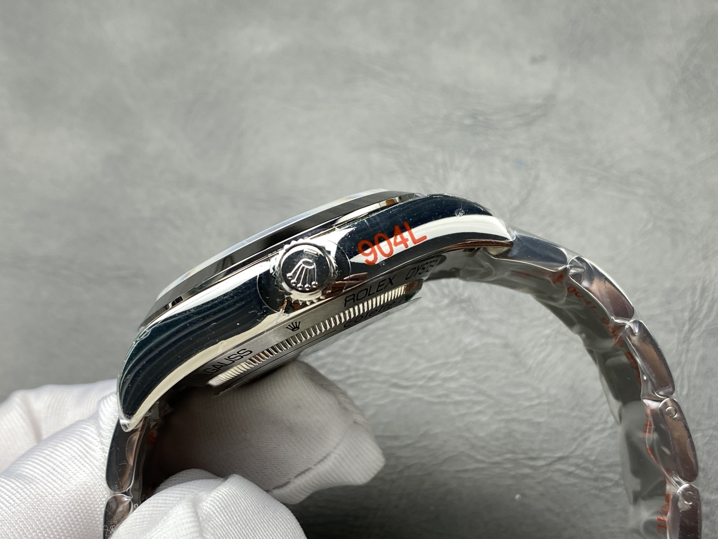 Rolex Datejust Who Cares I'm Already Late Custom Dial Blue Font 1:1 Replica 41mm - Image 6