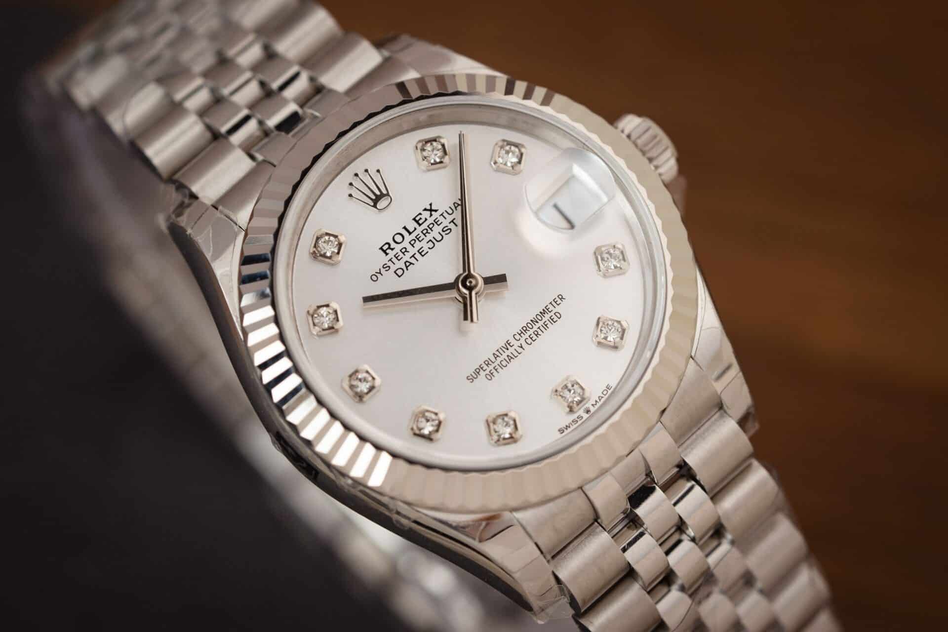 Rolex Datejust 31 White Diamond Dial Jubilee Replica 31mm - Image 2