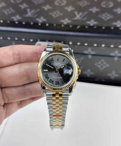 Rolex Datejust Wimbledon Two Tone Yellow Gold Jubilee Top Quality Replica 36mm