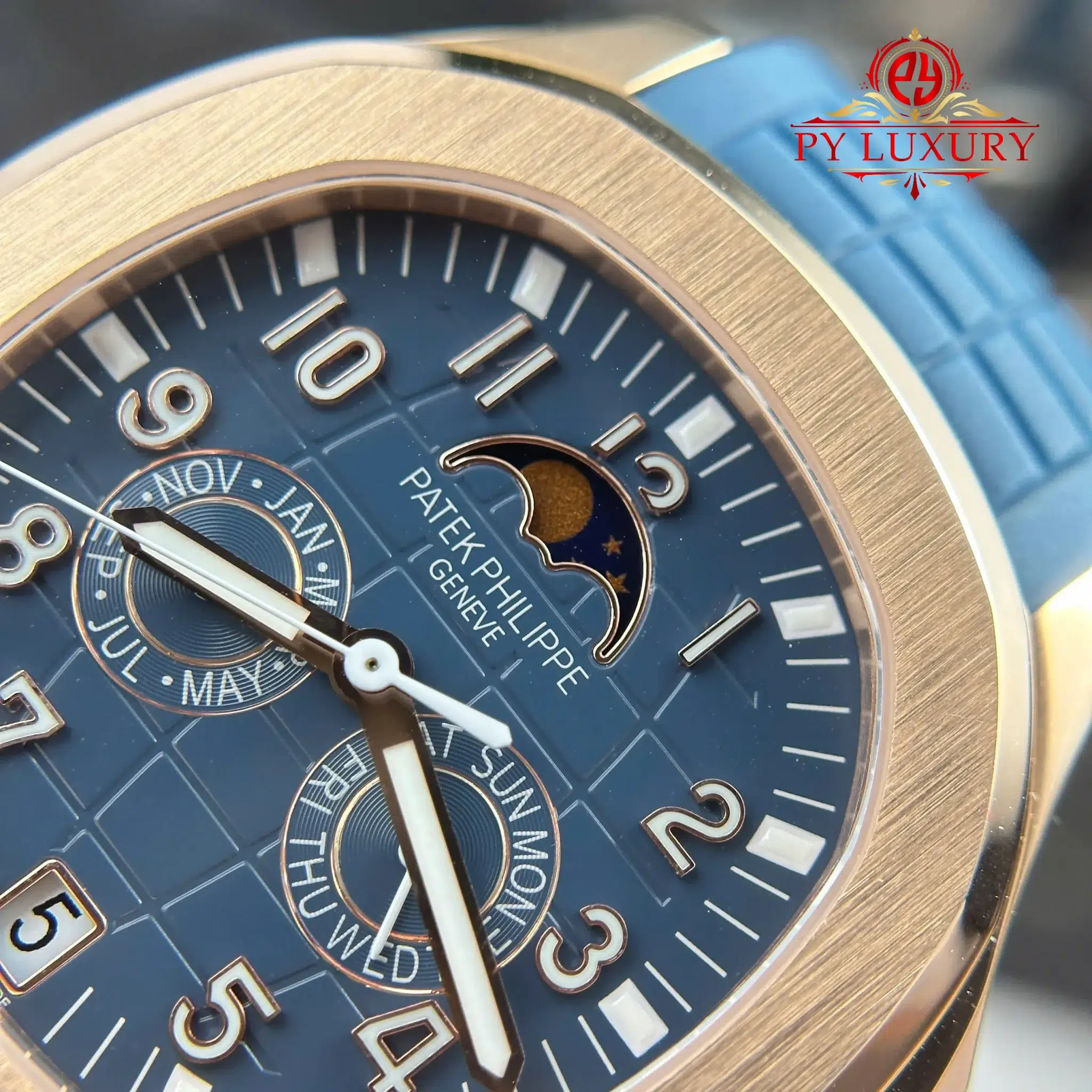 Patek Philippe Aquanaut Luce 5261R-001 Blue-gray Dial Best Replica 39.9mm - Image 5