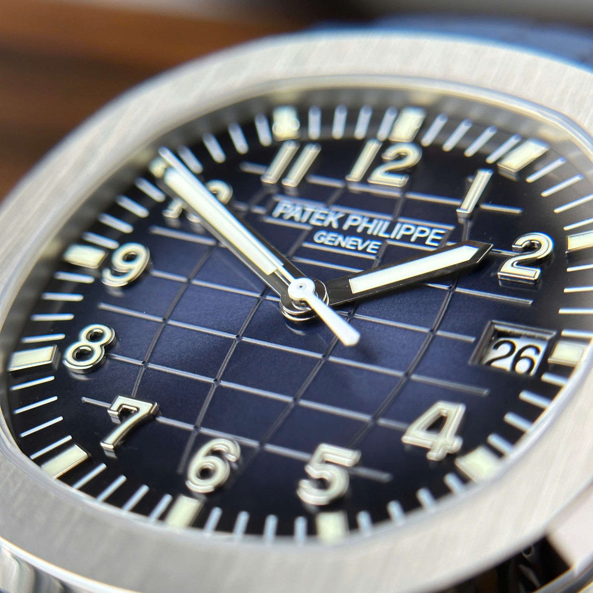 Patek Philippe Aquanaut 5168G-010 Blue Dial Modified Full Option Super Clone Best Replica 42.2mm - Image 7