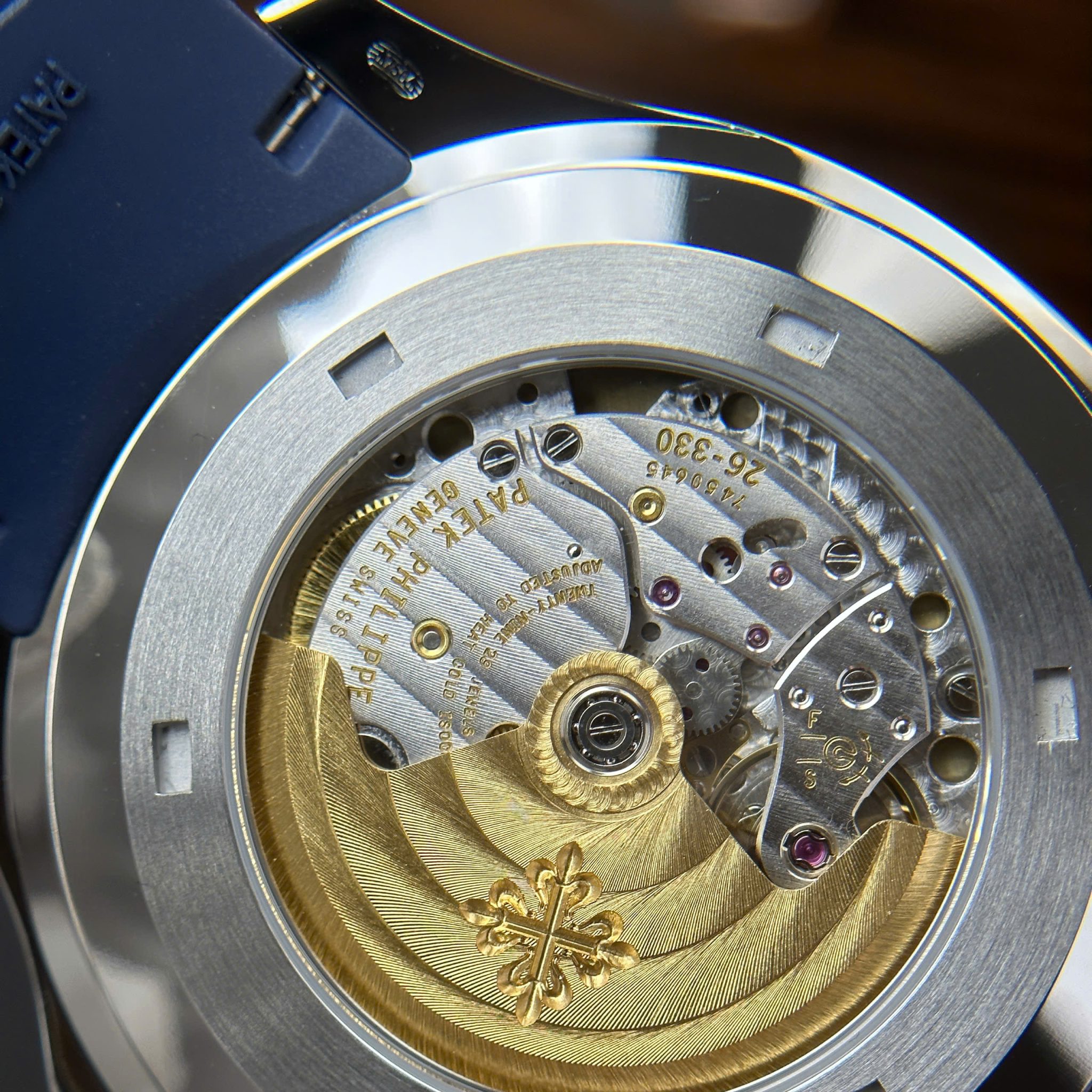 Patek Philippe Aquanaut 5168G-010 Blue Dial Modified Full Option Super Clone Best Replica 42.2mm - Image 11