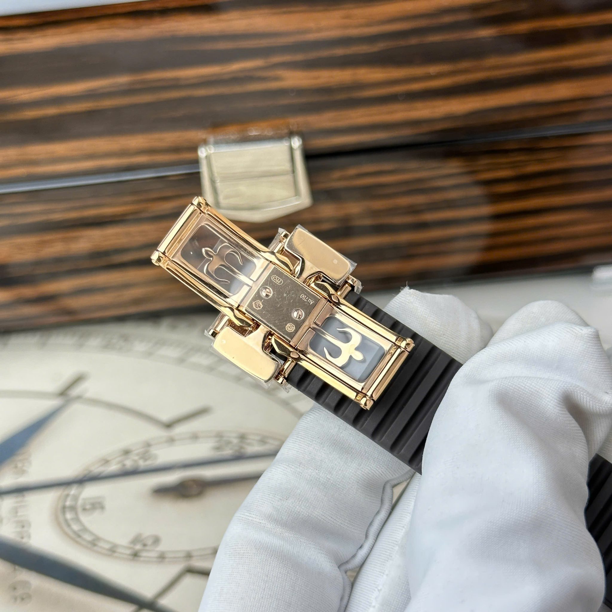 Patek Philippe Aquanaut 5167R-001 Rose Gold Modified Version Brown Dial + Hands + Movement Super Clone Best Replica 40.8mm - Image 12