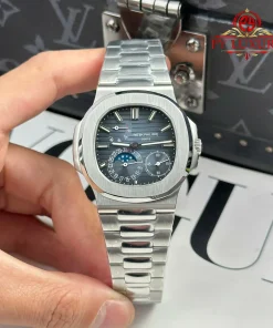 Patek Philippe Nautilus 5712/1A Blue Dial Top Quality Replica PPF V3 40mm
