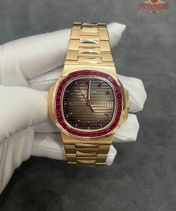 Patek Philippe Nautilus 5723/112R-001 18K Solid Gold Natural Ruby 40mm