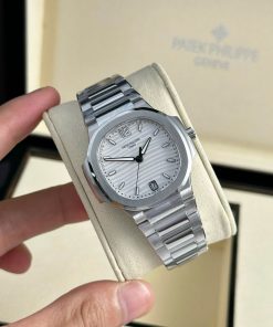 Patek Philippe Nautilus 7118/1A-010 Steel White Dial Best Clone 3KF 35.2mm