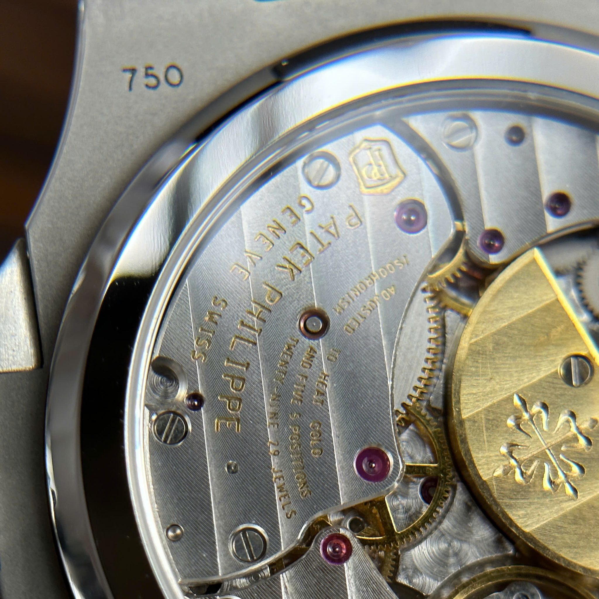 Patek Philippe Nautilus 5724G-001 Blue Dial Baguette Moissanite Full Functions Modified Max Options 40mm - Image 14