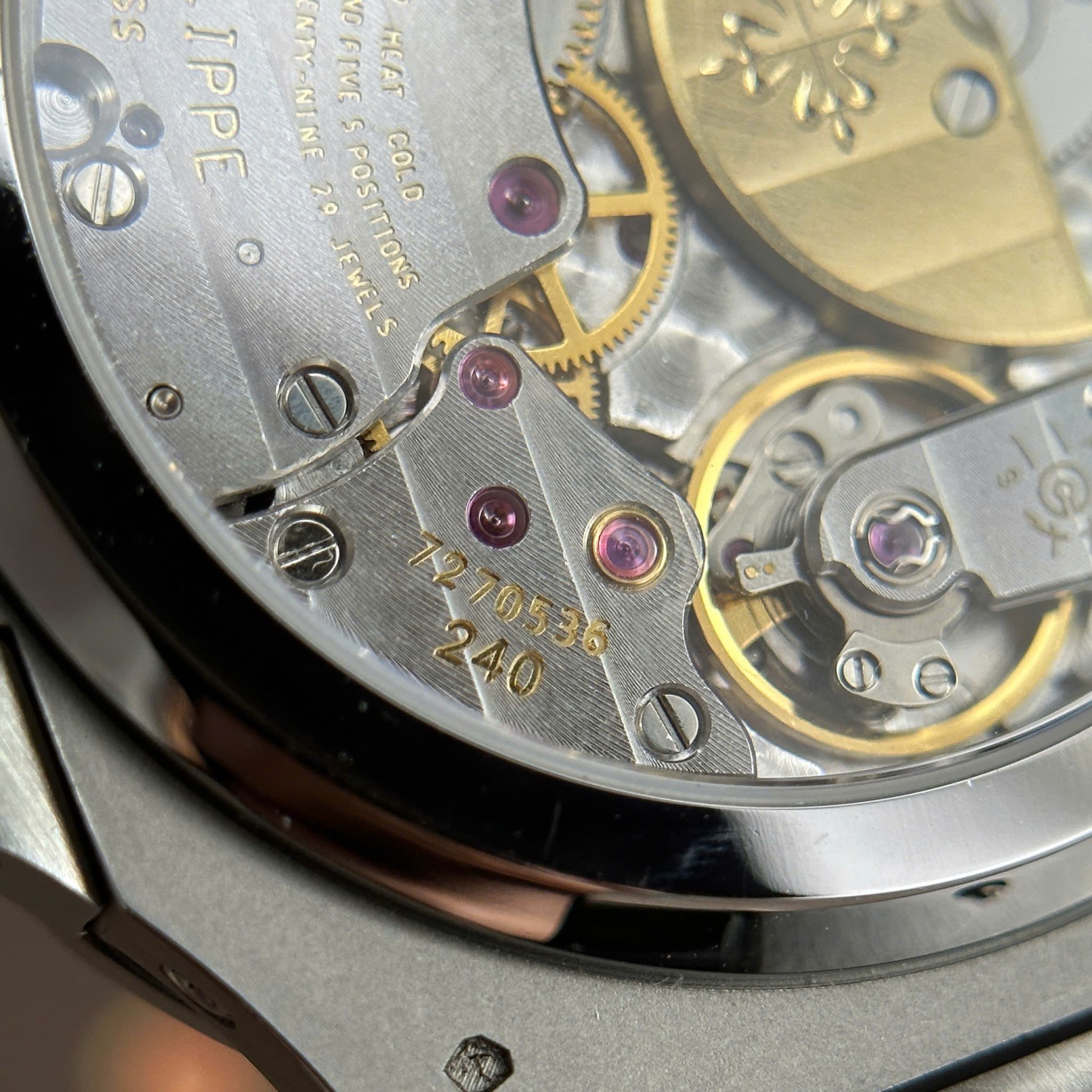 Patek Philippe Nautilus 5724G-001 Blue Dial Baguette Moissanite Full Functions Modified Max Options 40mm - Image 15