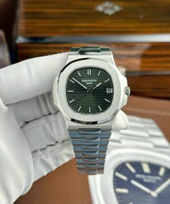 Patek Philippe Nautilus 5711/1A-014 Olive Green Dial Modified Max Options Best Replica Super Clone 40mm