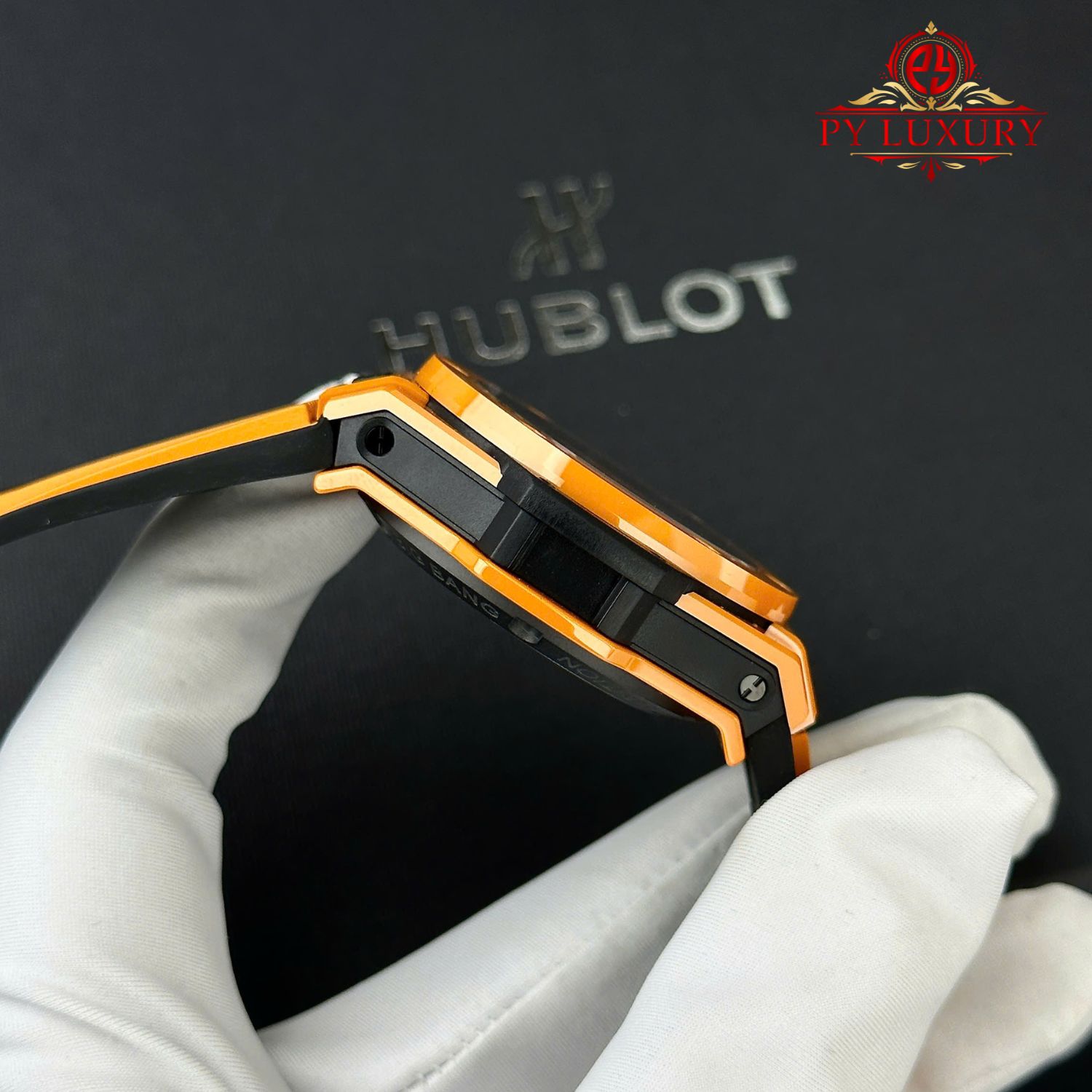 Hublot Big Bang Unico Orange Ceramic Chronograph Best Replica BBF 42mm - Image 6