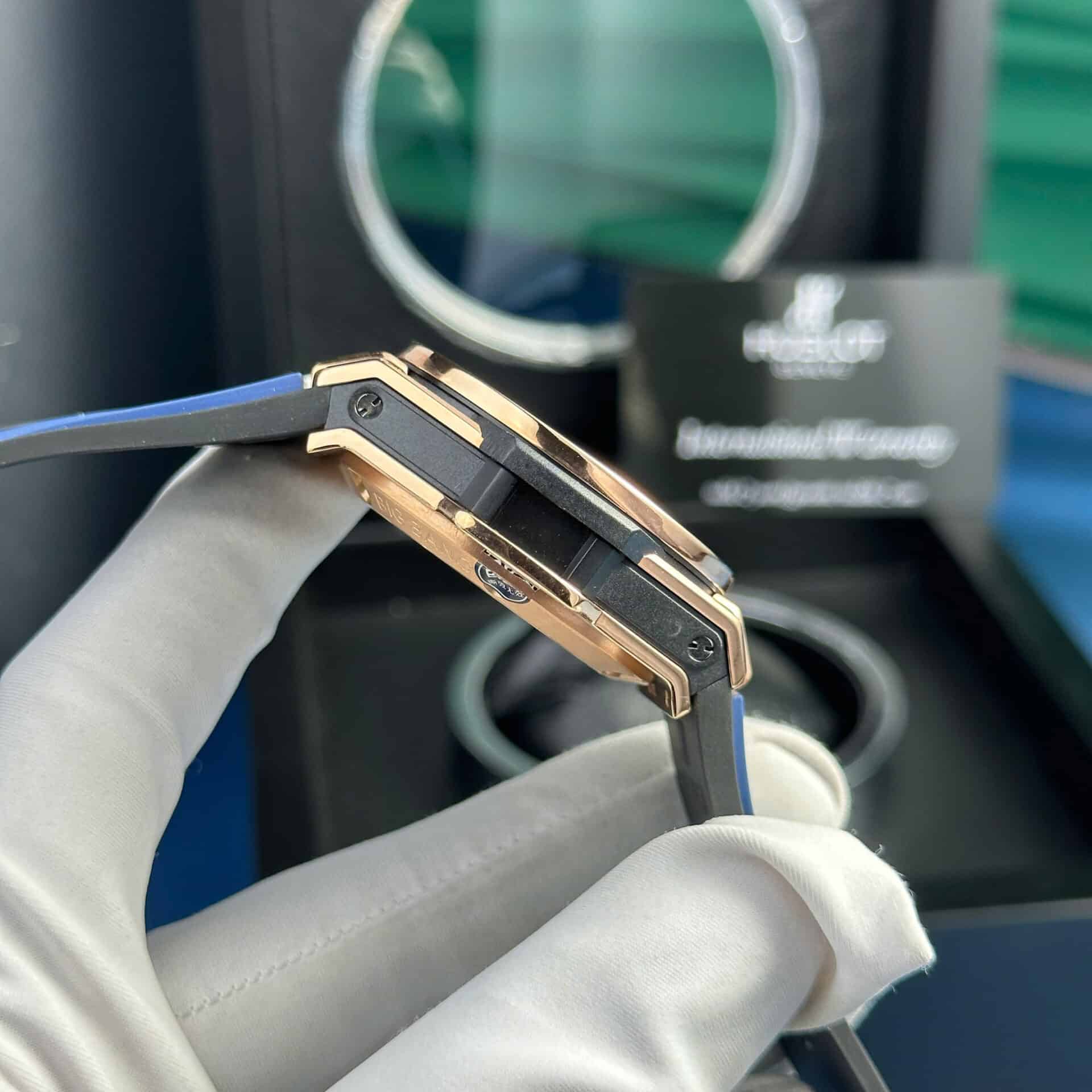 Hublot Big Bang Unico King Gold Blue Dial Best Replica BBF 42mm - Image 5