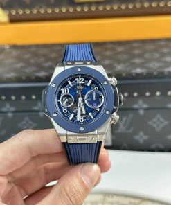 Hublot Big Bang Unico Titanium Blue Ceramic Super Clone 42mm