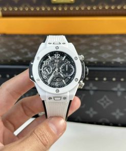 Hublot Big Bang Unico White Ceramic Best Replica BBF 42mm